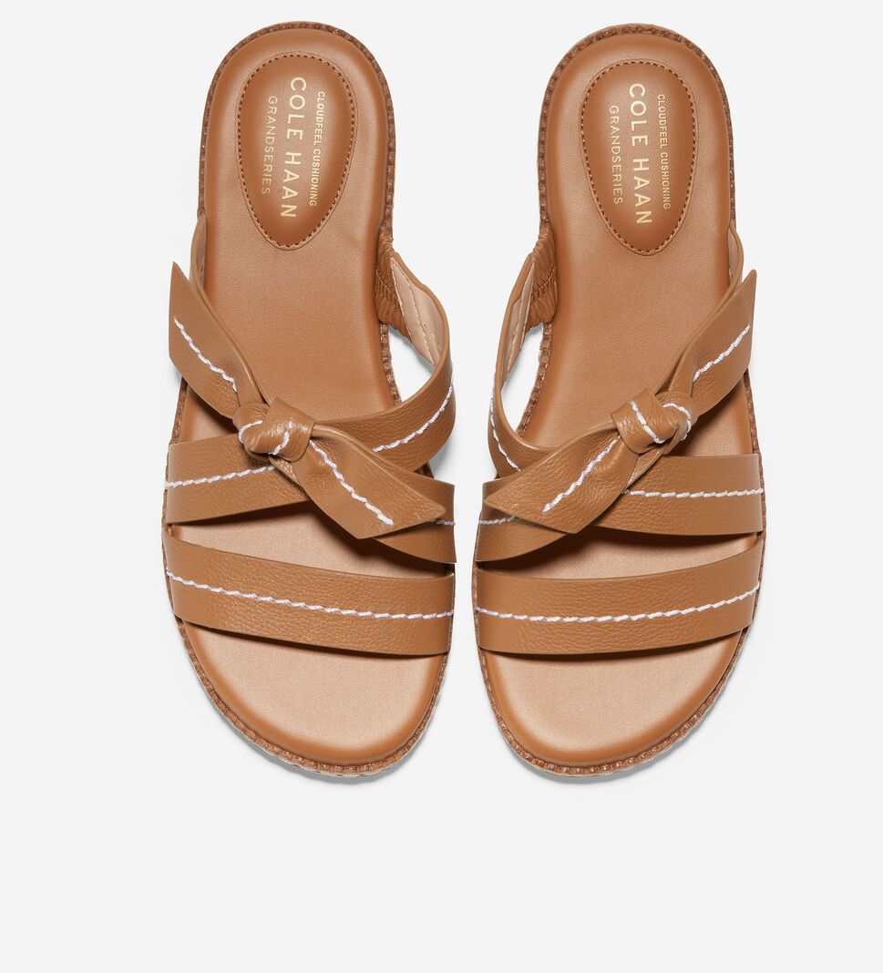 Orange Cole Haan Cloudfeel All-Day Slide Women's Sandals | EYQL-63245