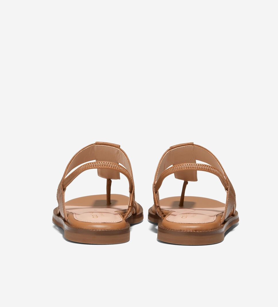 Orange Cole Haan Winslet Thong Women's Sandals | TXYH-91703