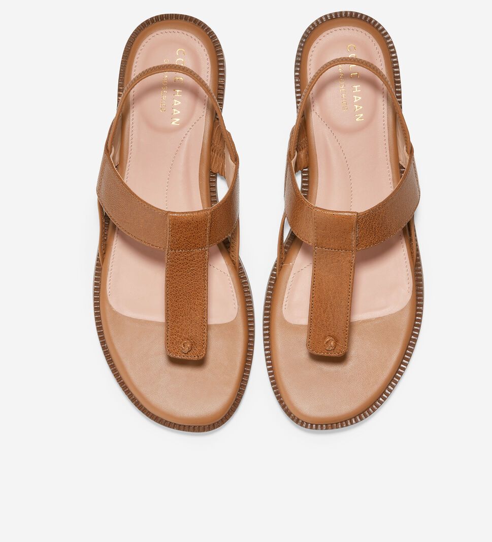 Orange Cole Haan Winslet Thong Women's Sandals | TXYH-91703