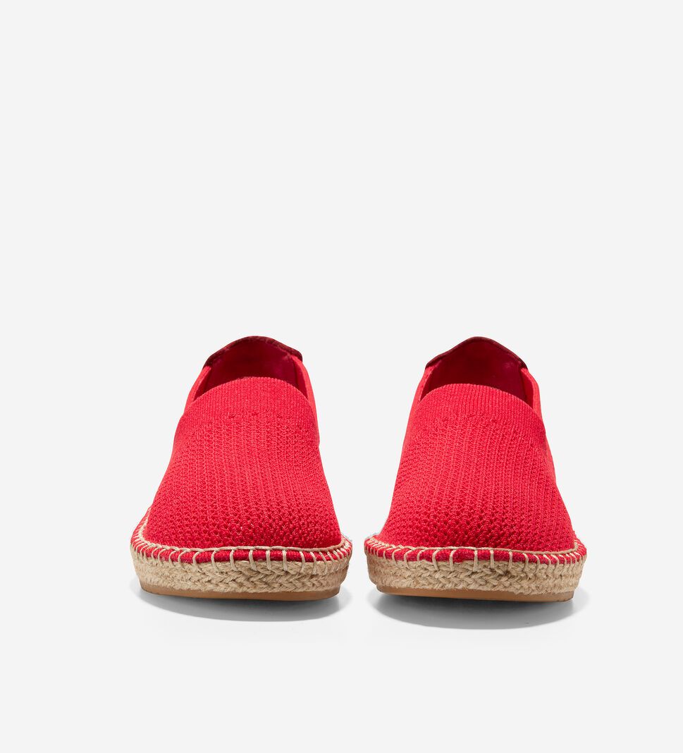 Red Cole Haan Cloudfeel Women's Espadrille | YHJA-87102