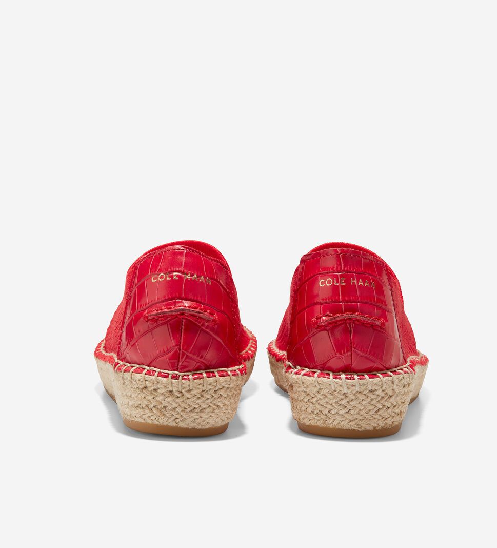 Red Cole Haan Cloudfeel Women's Espadrille | YHJA-87102