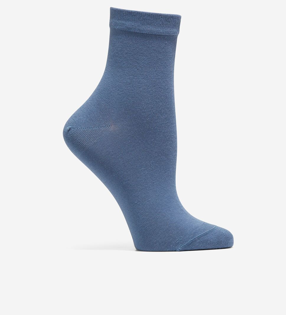 White Cole Haan 2-Pair Tennis Short Crew Women's Socks | LFIM-25790