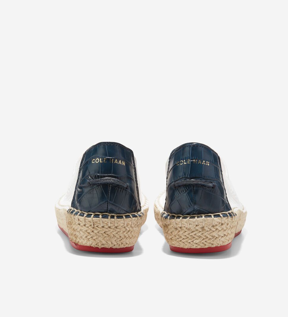 White Cole Haan Cloudfeel Women's Espadrille | HQLY-52780