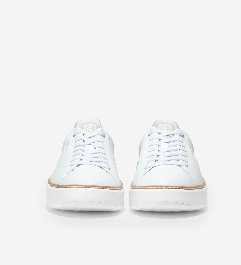 White Cole Haan GrandPrØ Topspin Women's Sneakers | JUBY-26719