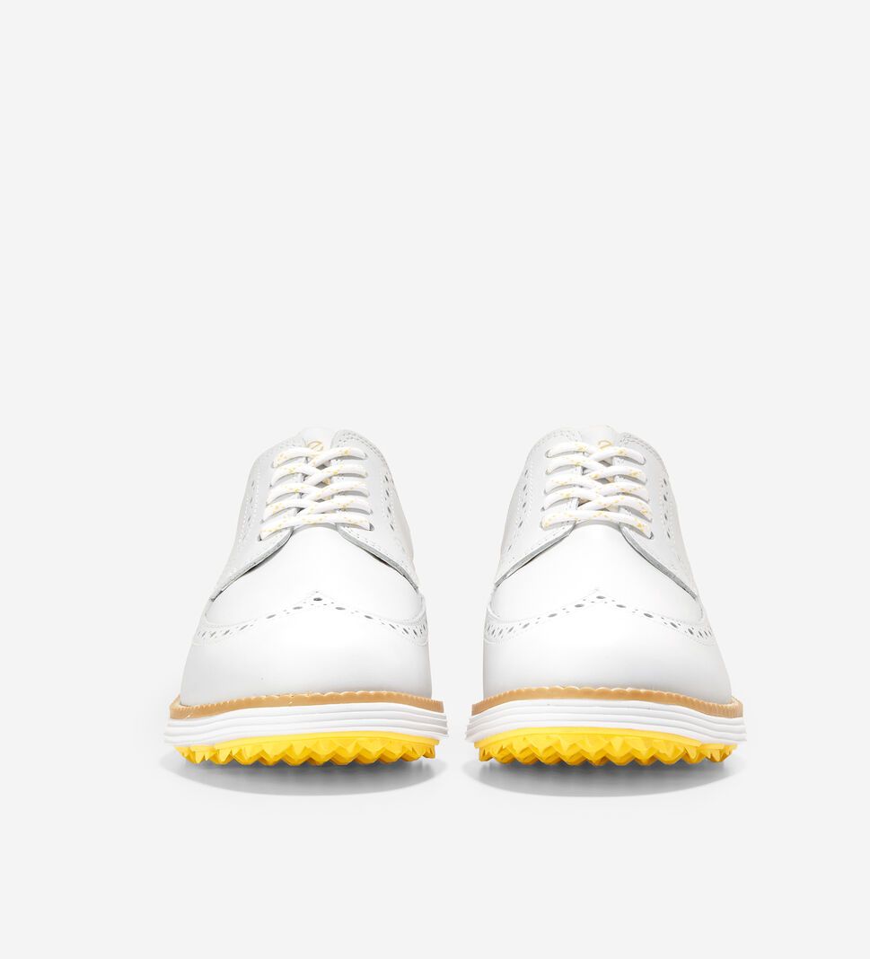 White Cole Haan ØriginalGrand Women's Golf Shoes | BTHS-10934