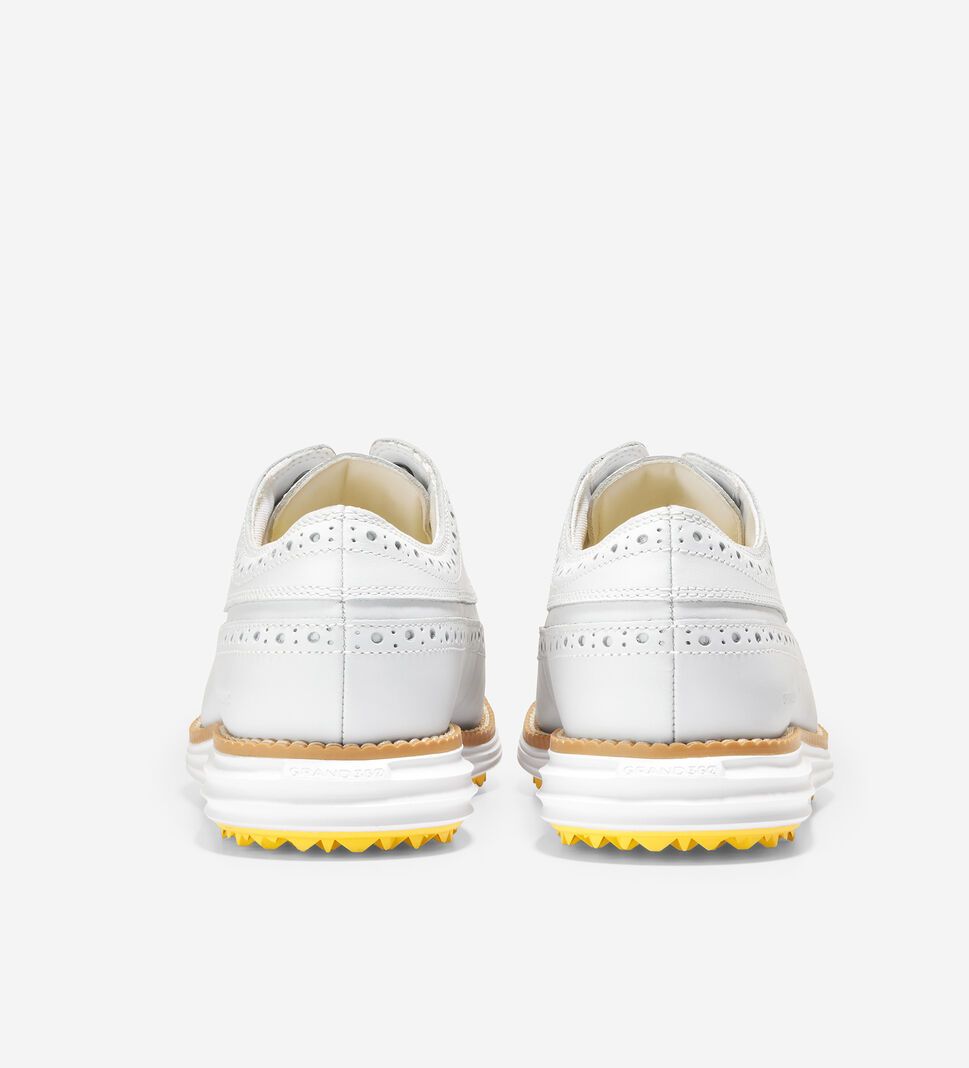 White Cole Haan ØriginalGrand Women's Golf Shoes | BTHS-10934