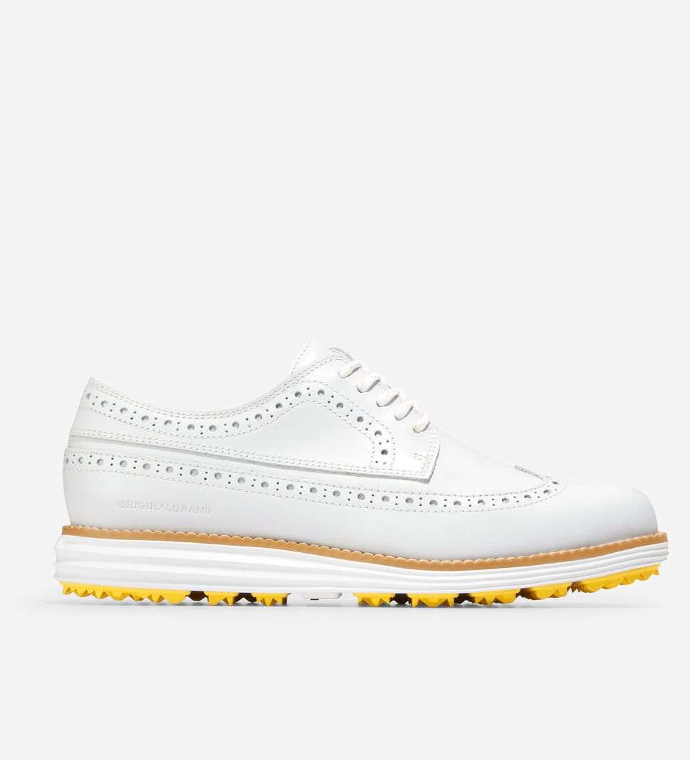 White Cole Haan ØriginalGrand Women\'s Golf Shoes | BTHS-10934