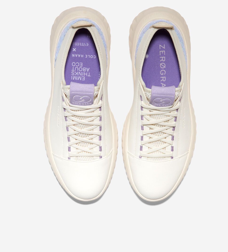 White / Purple Cole Haan Cole Haan x emmi Generation ZERØGRAND II Women's Sneakers | QSWK-31508